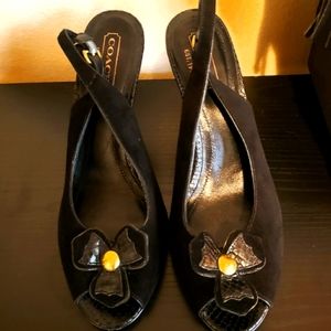 Coach Peep Toe Heels